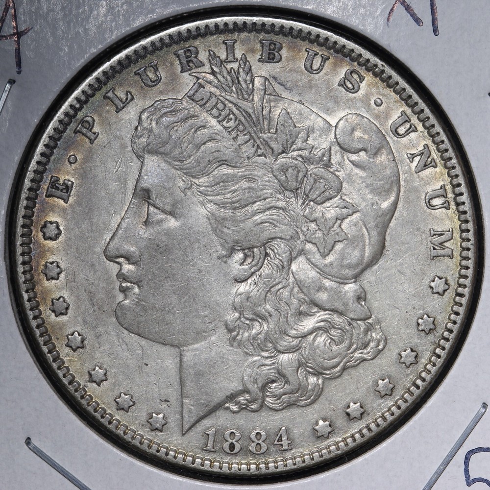 1884 Morgan Silver Dollar CHOICE XF E357 ZSEE