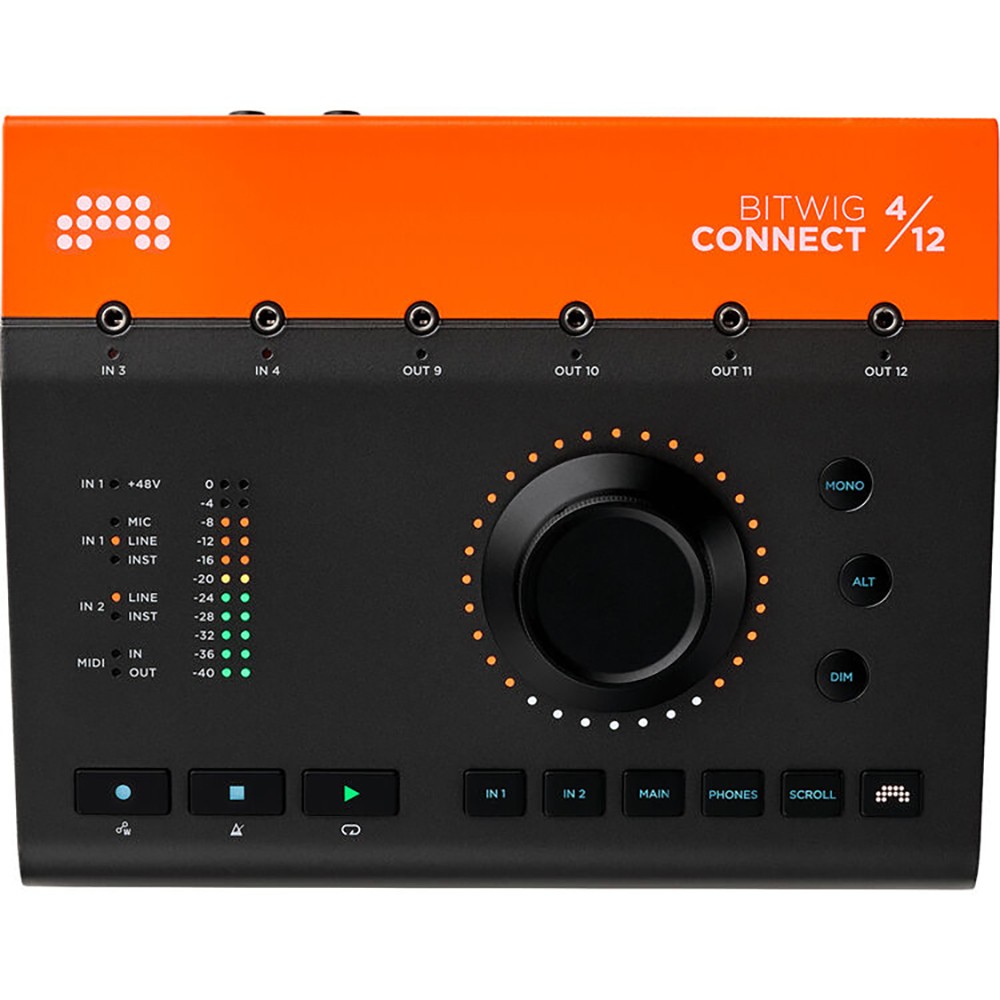 Bitwig Connect 4/12 USB-C Audio/CV/MIDI Interface