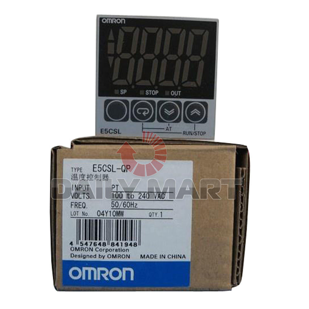 OMRON E5CSL-QP TEMPERATURE CONTROLLER 100-240VAC PLC MODULE NEW