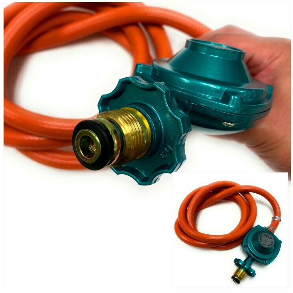 Regulator with 6" Hose BBQ 4 Regular LPG Burner