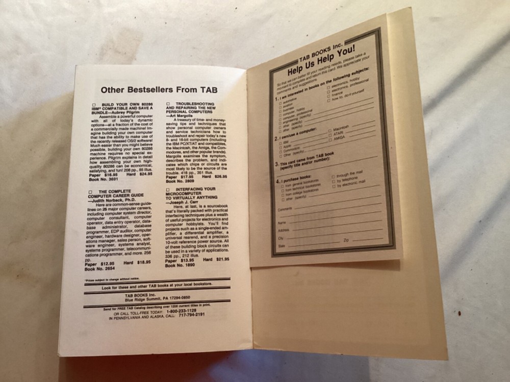 1985 Computer Technician's Handbook 2nd Edition, Art Margolis