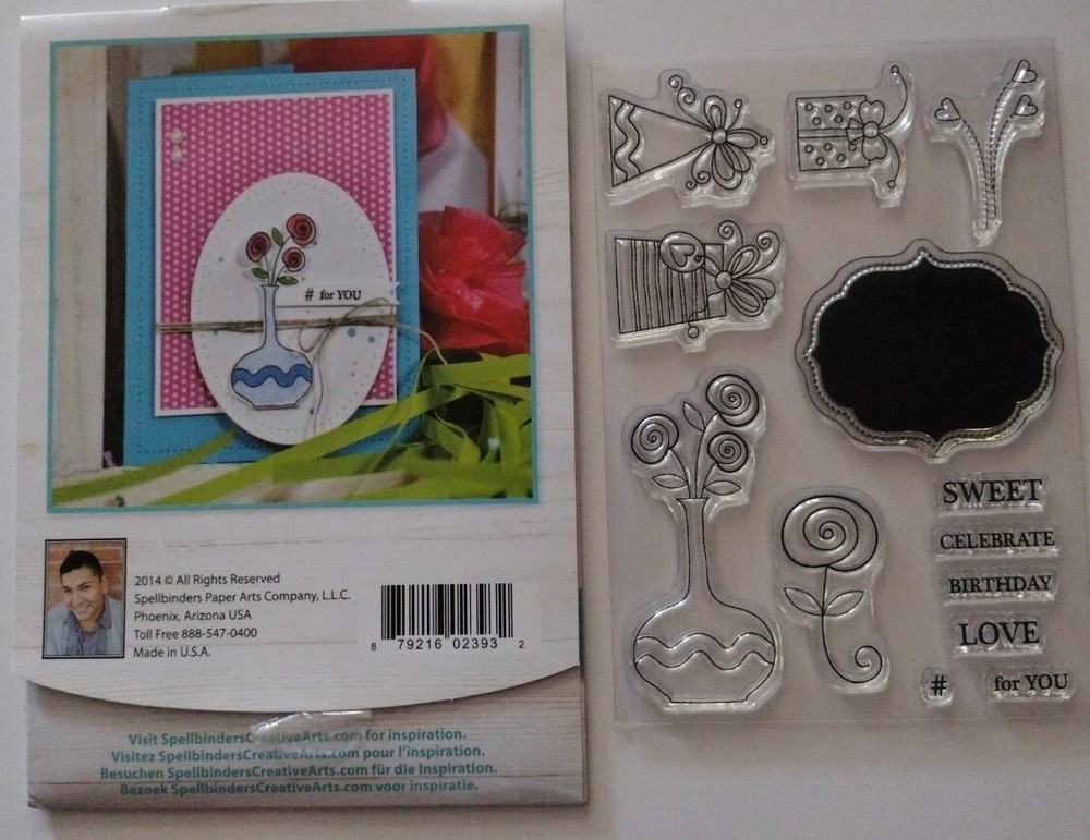 Spellbinders Celebra'tions #Sweet - Clear Stamps