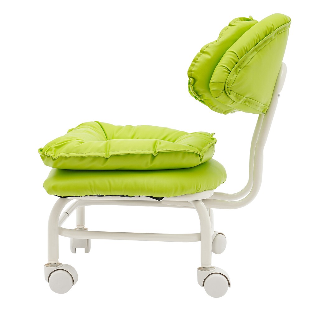 Ergonomic Rolling Stool with Back Rest, Heavy Duty Rolling Stool, Roller Chair