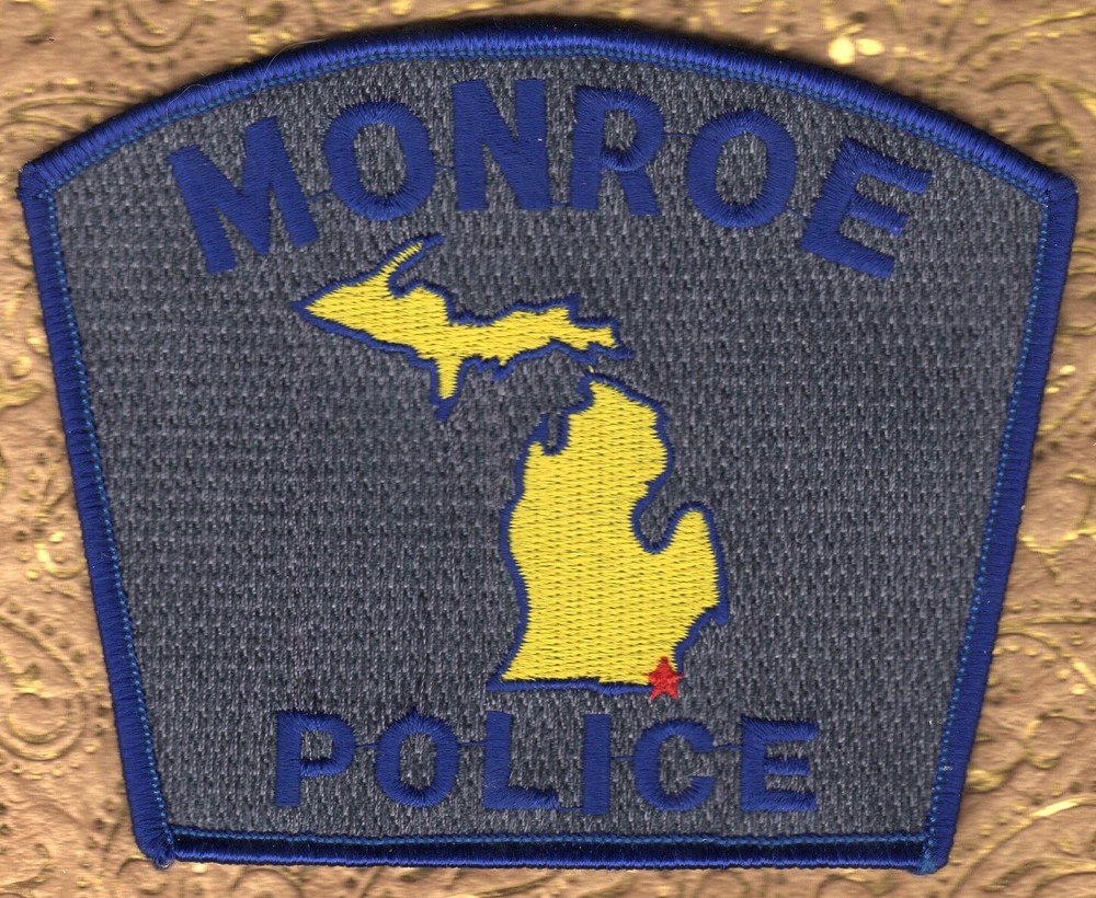 Monroe Michigan Police Shoulder Patch