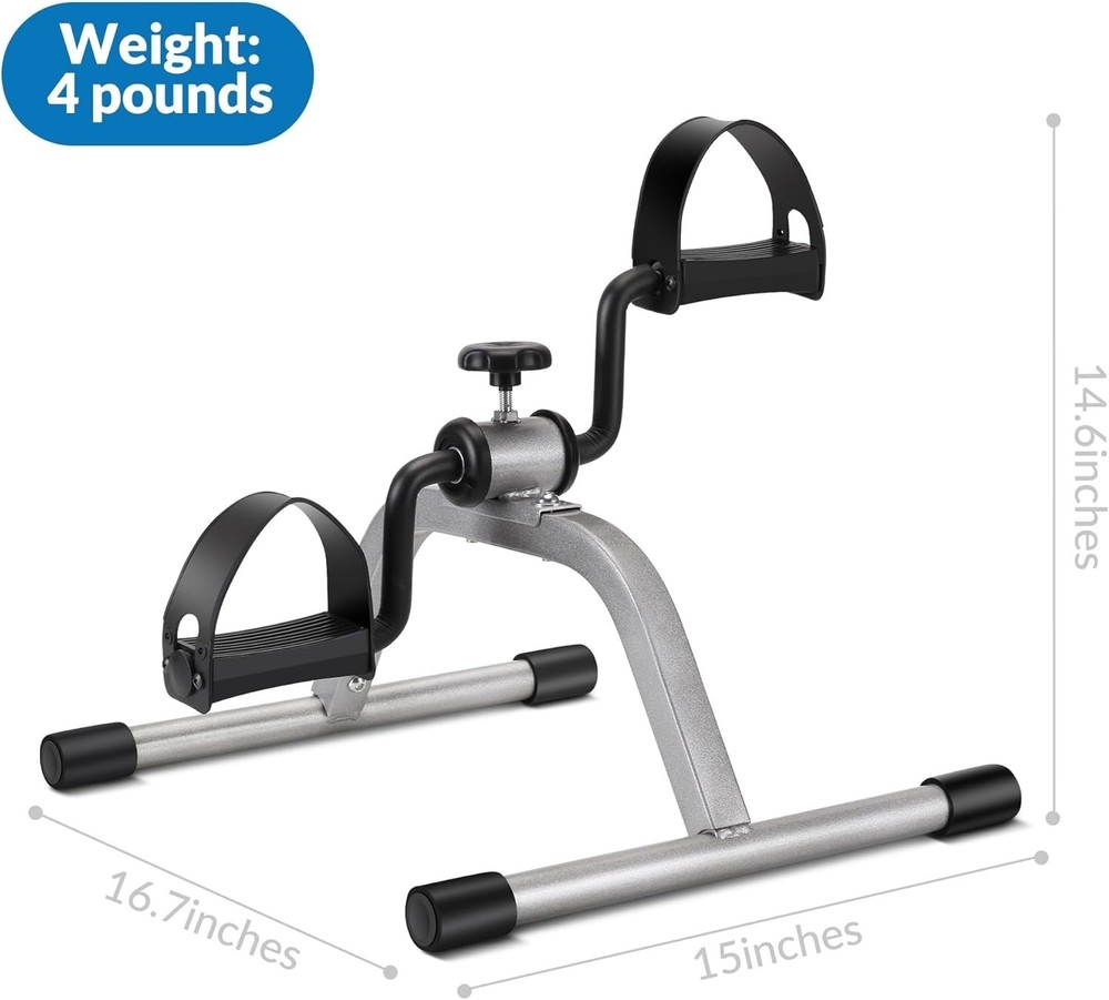 Lightweight Mini Pedal Exerciser for Active Recovery & Low-Intensity Workouts