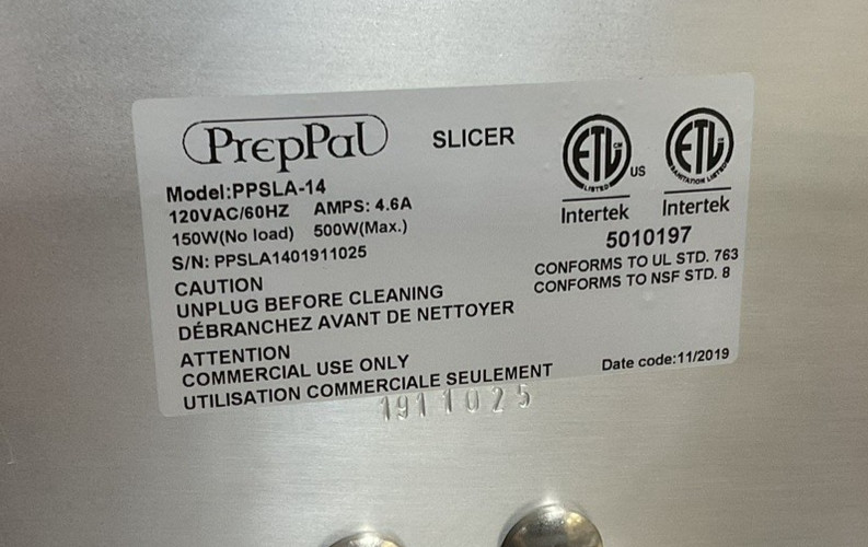 Atosa PPSLA-14 14” Automatic Slicer New