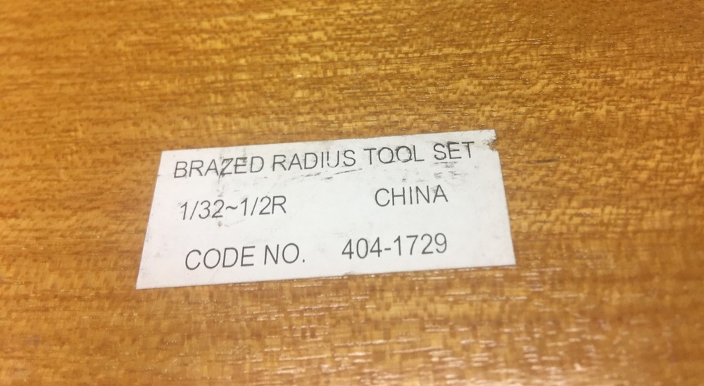 Radius Lathe Bits - Radius Concave - Left Hand Brazed Carbide