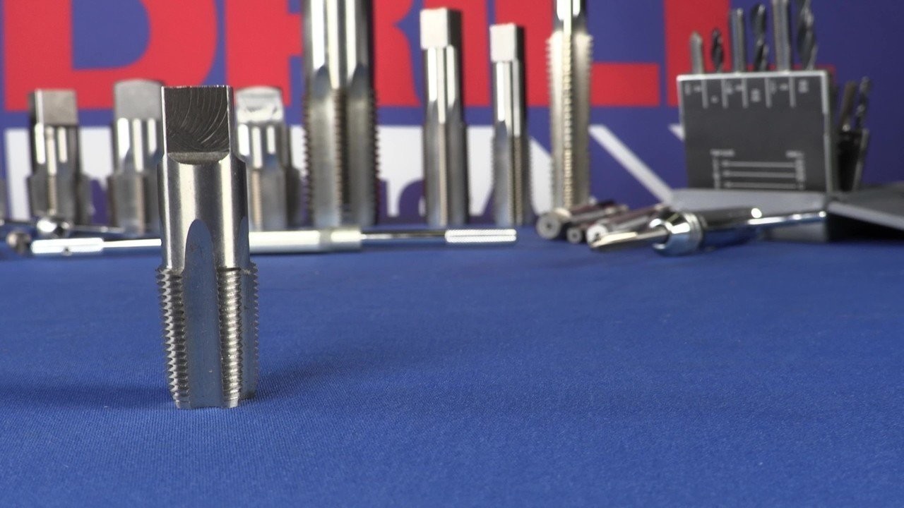 Drill America 1/8"-27 NPT Pipe Tap , Carbon Steel, DWTPT Series 1/8"