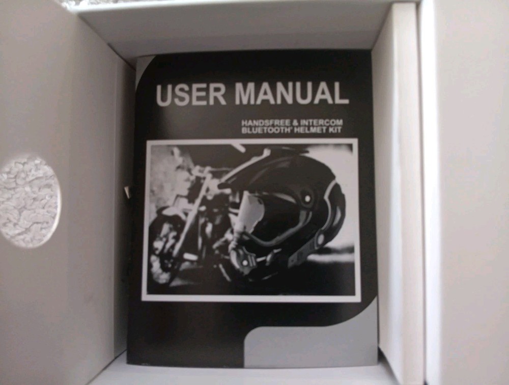 Yideng Motorcycle Bluetooth Headset.
