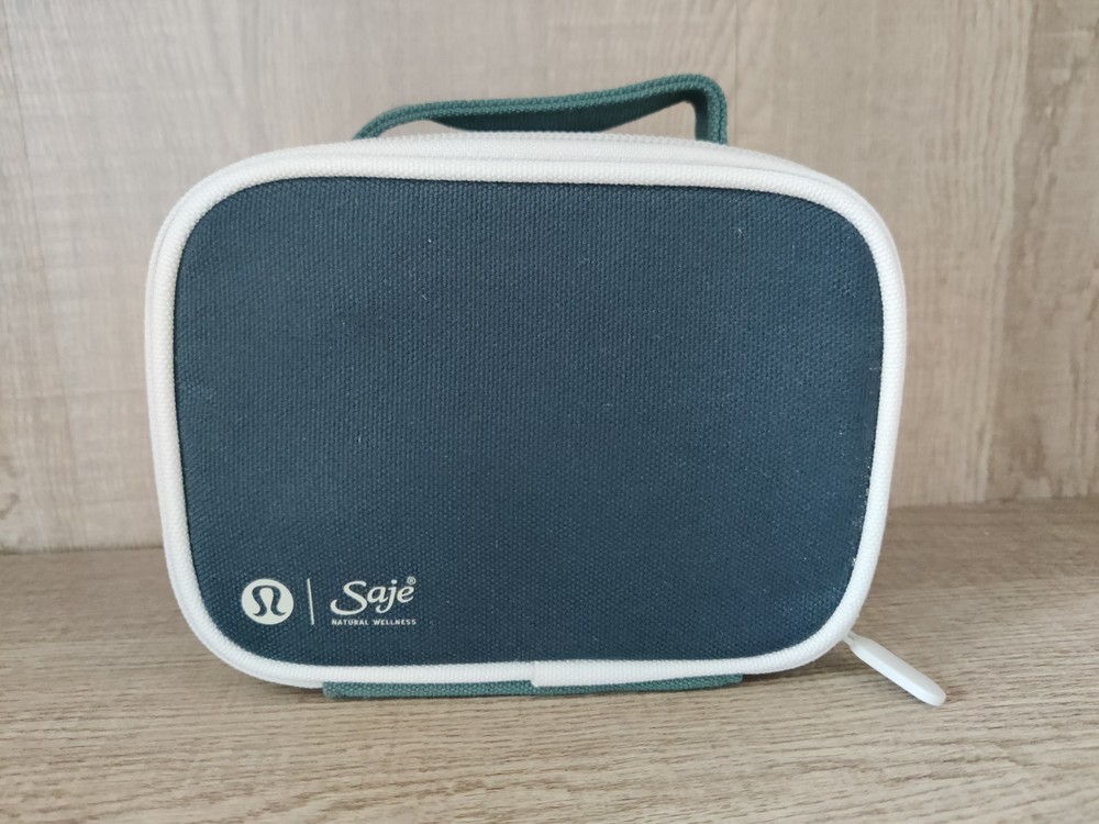 Lululemon Saje Aroma Therapy Diffuser Kit W/ Case & 2 Essential Oils (No Cord)