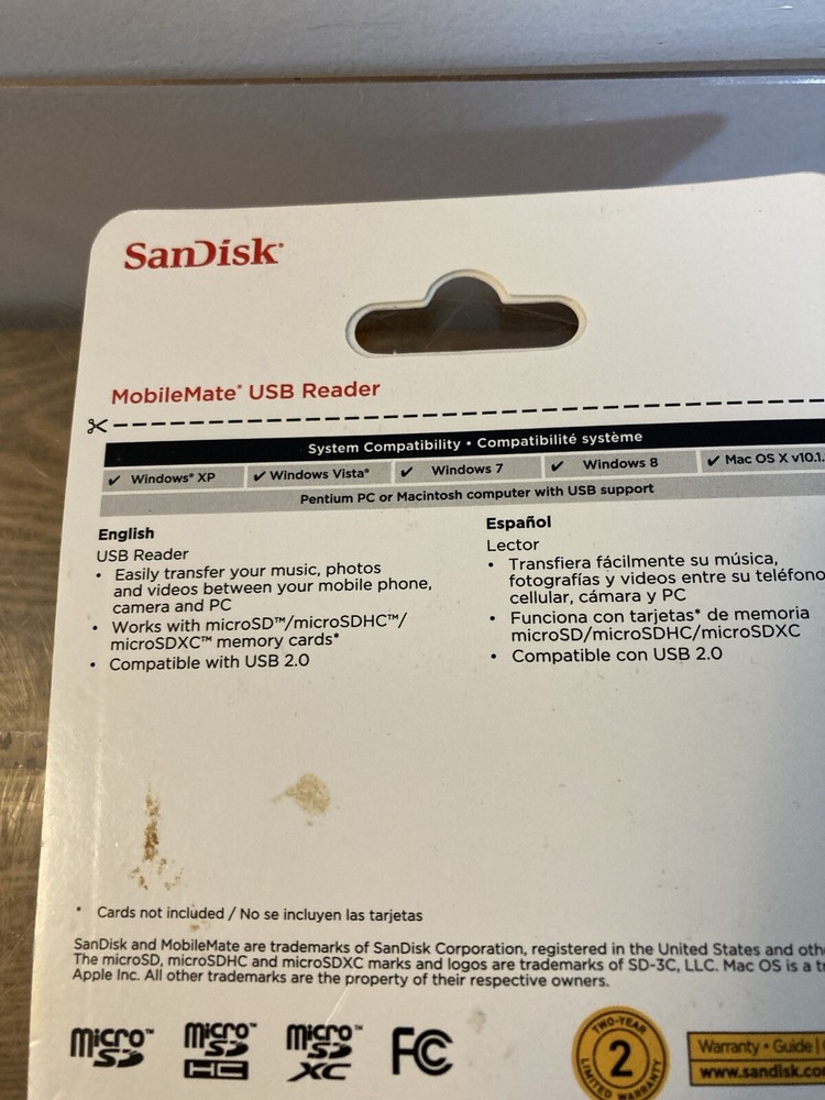 SanDisk MobileMate USB 2.0 Reader