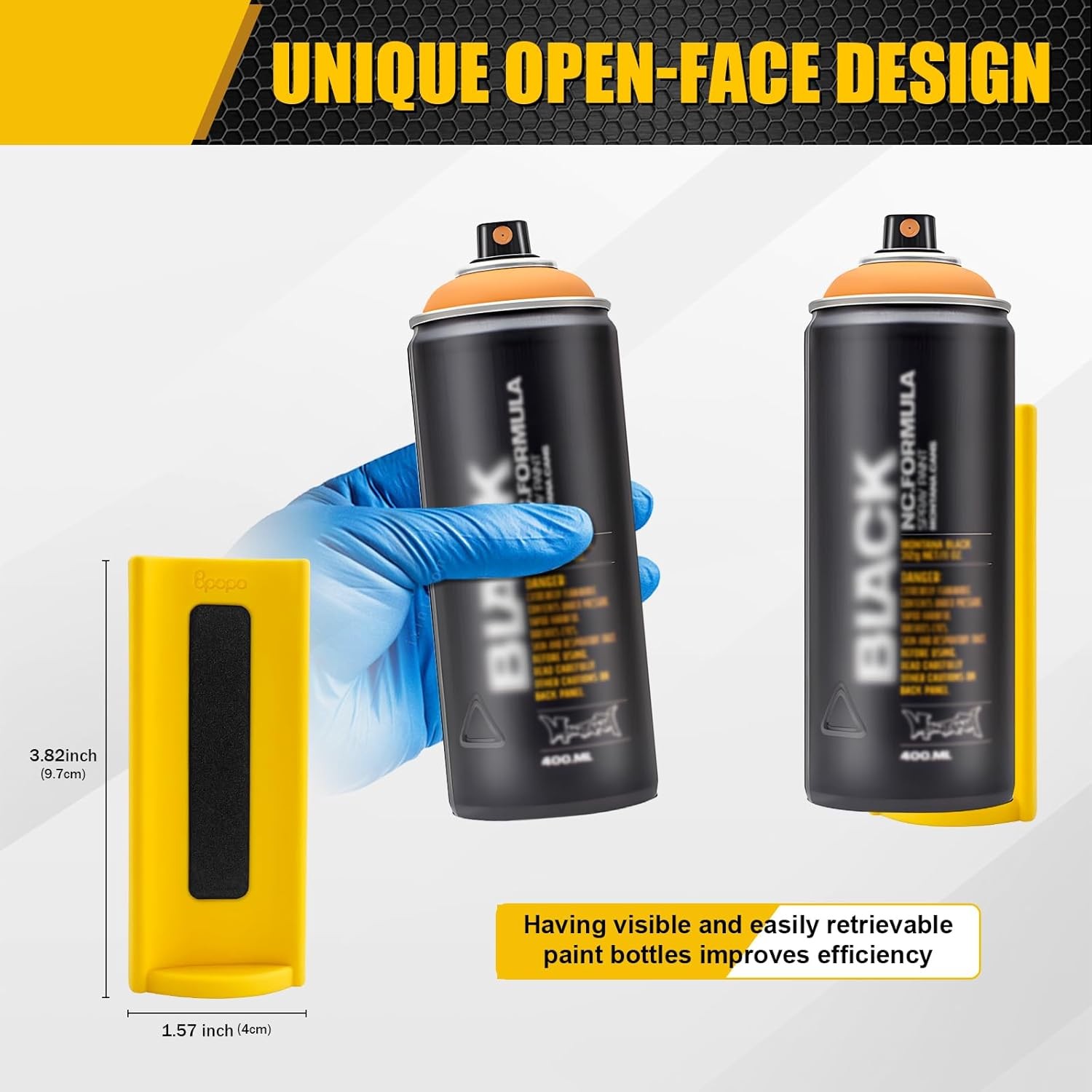 4 Pcs Magnetic Aerosol Spray Can Holder,Powerful Magnet Toolbox Bottle Holder