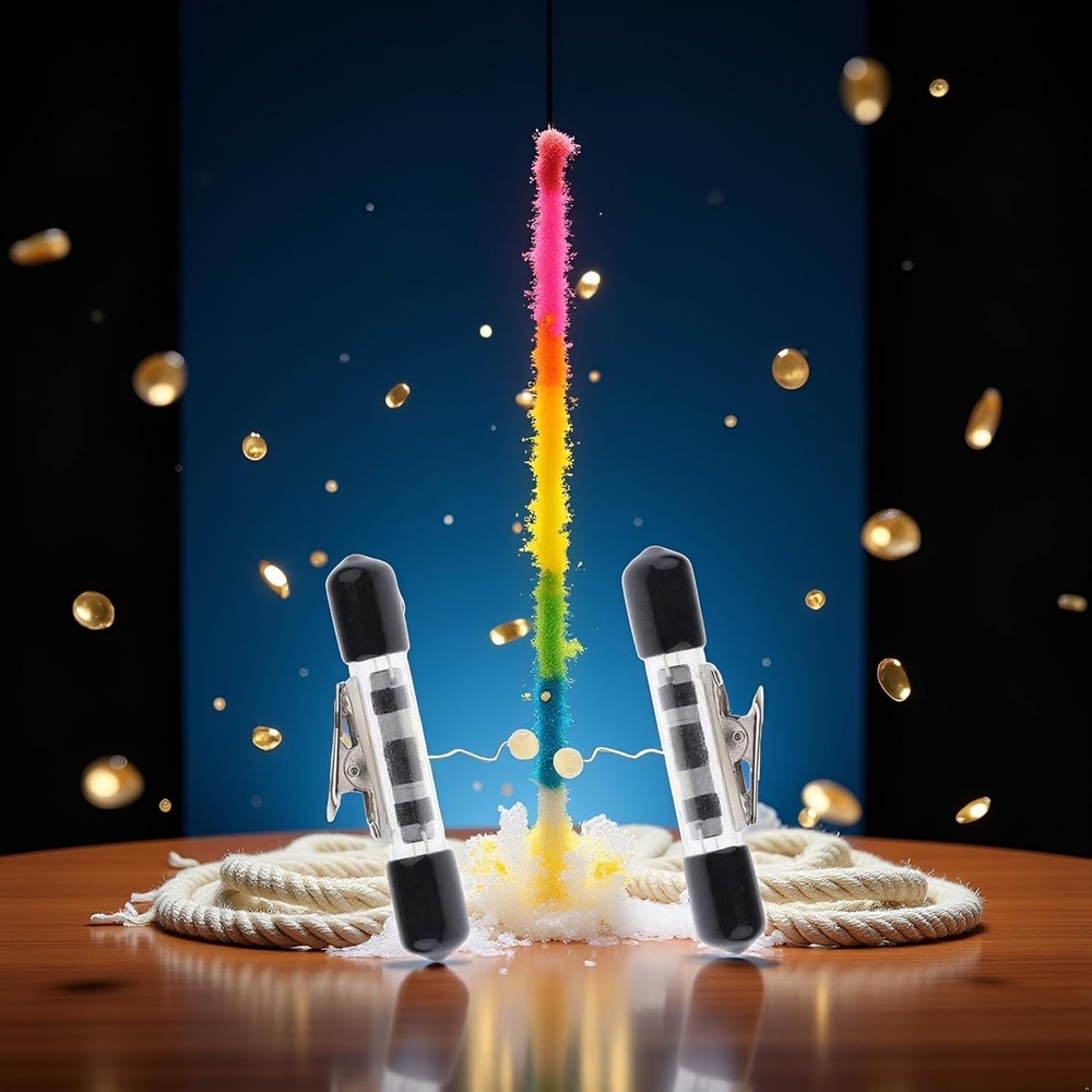 Dwuww 2Pcs Black Invisible Thread Levitation Magic Trick Props Kits Resistant...