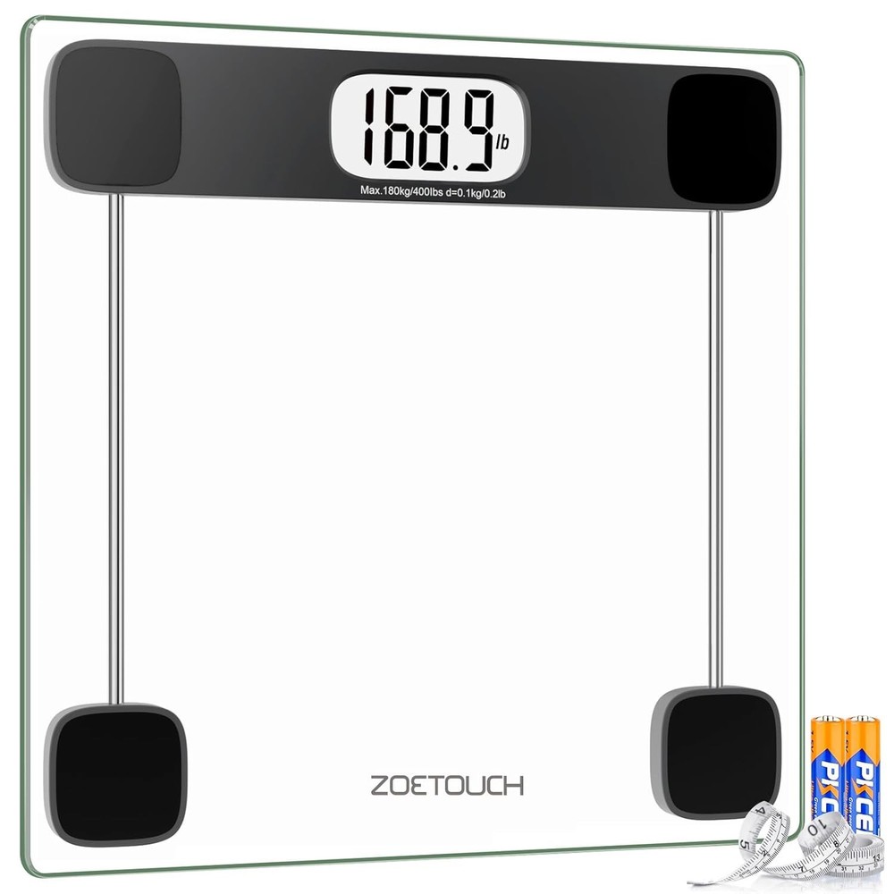 Digital Bathroom Scale with LCD Display