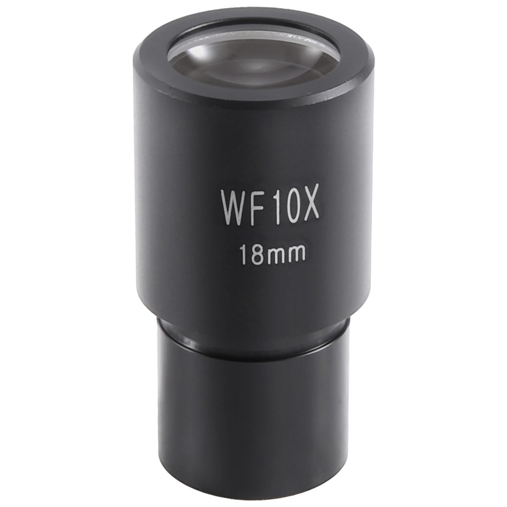 10X Microscope Eyepiece Wide Angle Optical Lenses Adapter Field 18mm7394