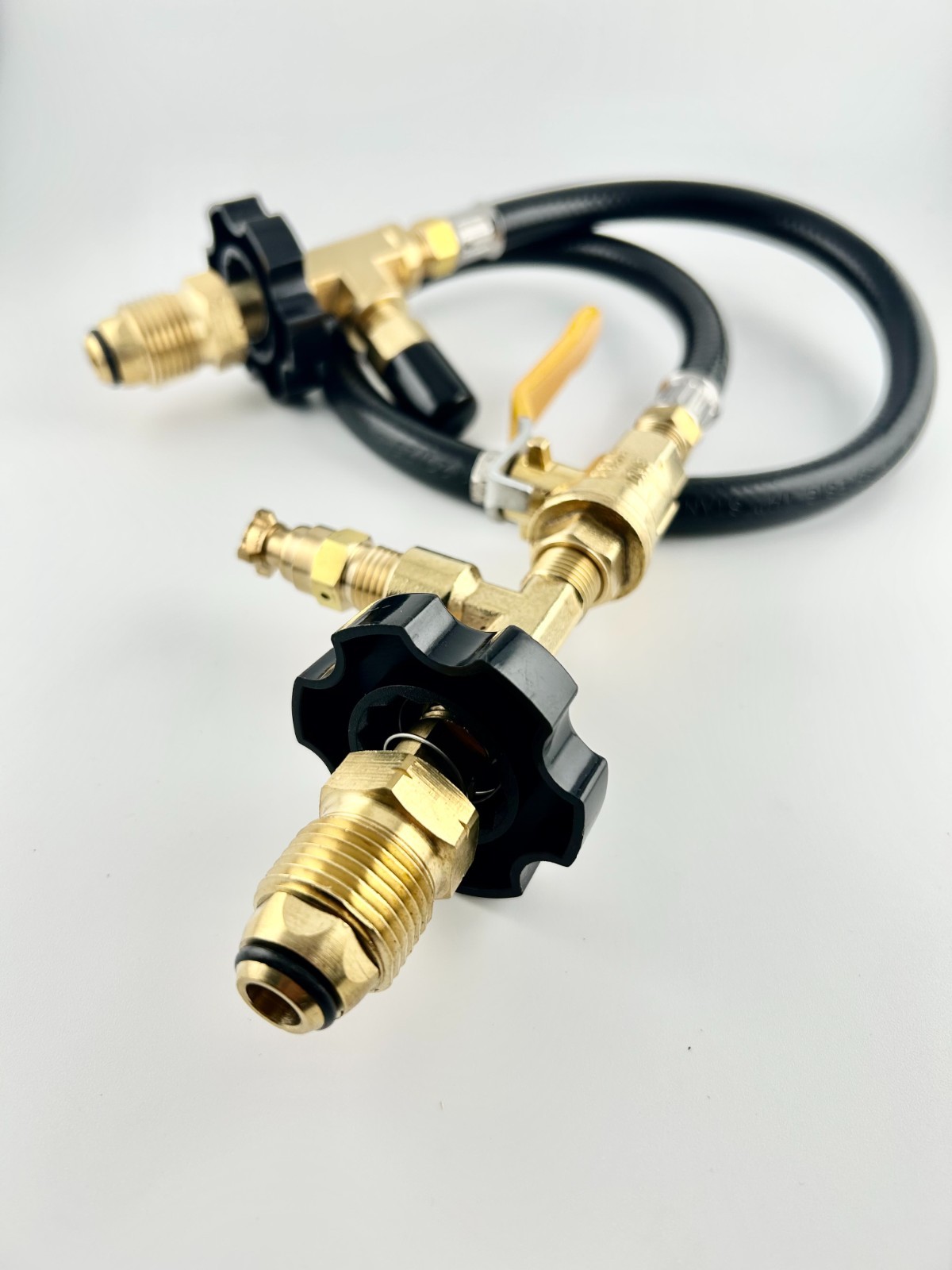 Pol To Pol Liquid Propane Transfer Hose Kit System Fill Bbq 20lb Unloading Lpg