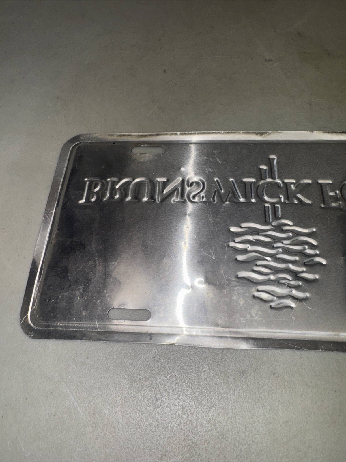 Unique Brunswick Forest Booster License Plate Tag New Brunswick? Maine?