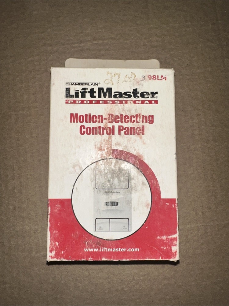 Liftmaster 98LM Security+ Garage Door Wall Button with Motion Sensor