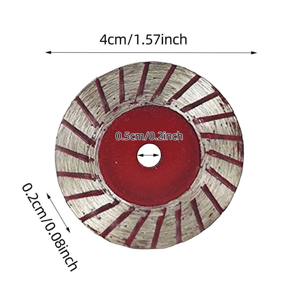 Diamond Saw Blades Set Precision Stone Cutting Made Easy, Multi-Functional-5pcs，