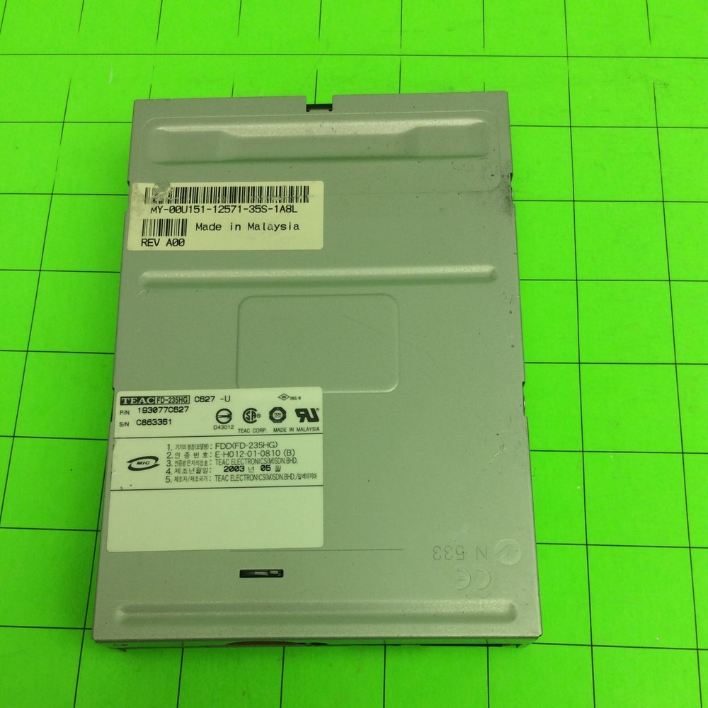 Desktop Computer FD-235HG 193077C627 Floppy Disk Drive