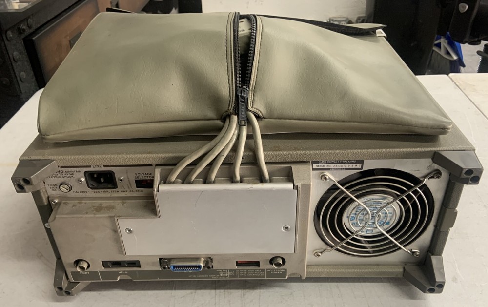 HP 1630D Logic Analyzer W/ 4 x 10272A Probes & Manual