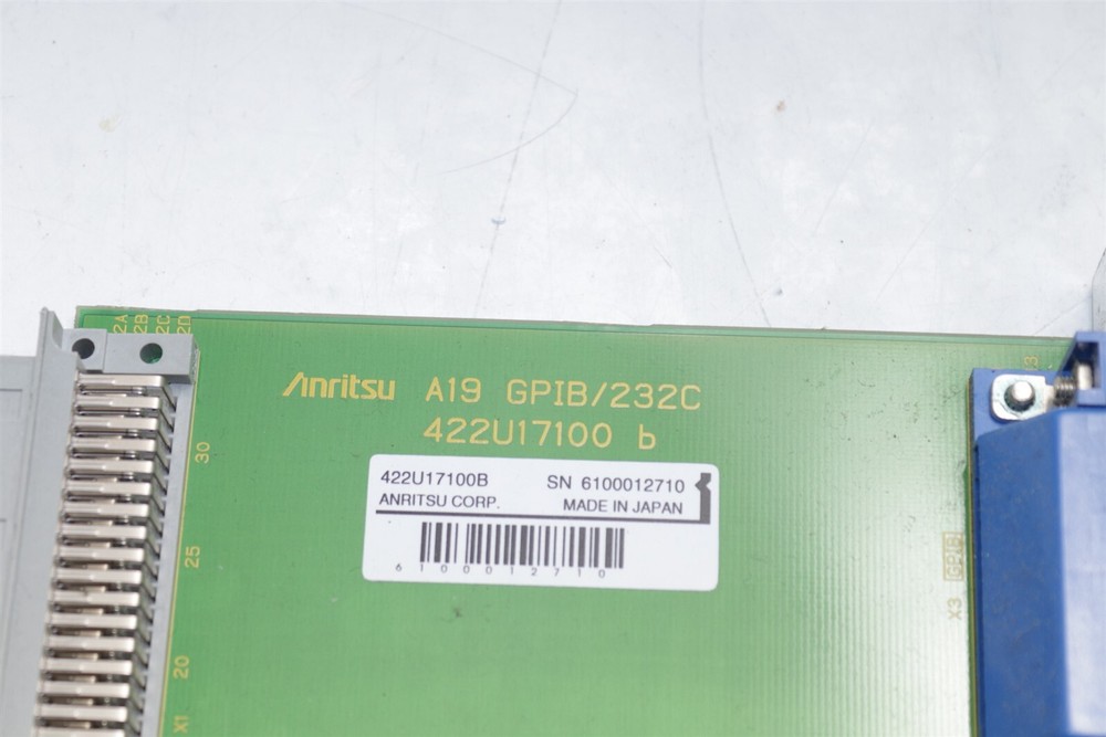 Anritsu MP1556B SDR/PDH/ATM Analyzer 422U17100B Board