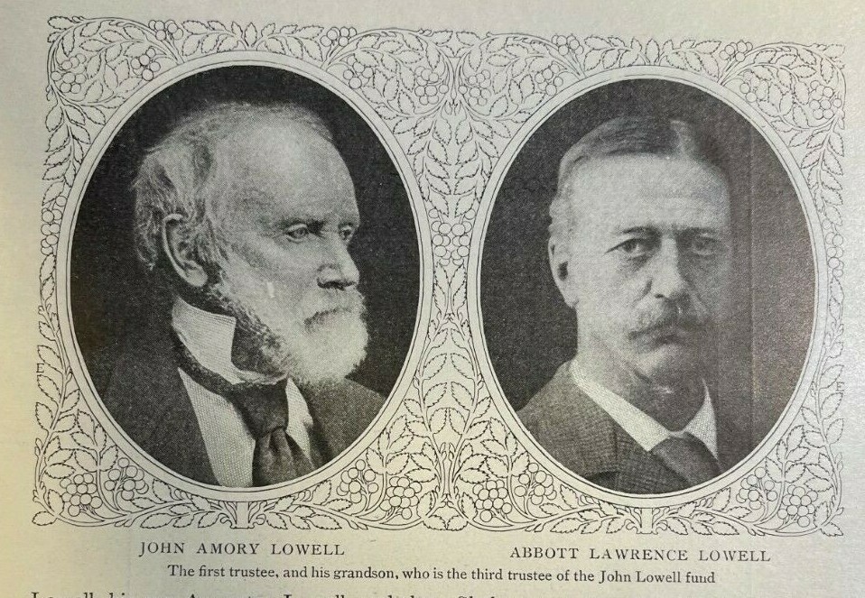 1911 John Lowell, Jr. illustrated