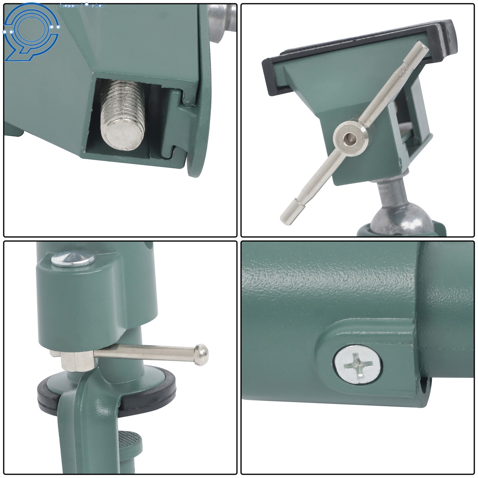 Work Bench Clamp 360° Swivel Rotating Hobby Crafts 3" Table Bench Vise Universal