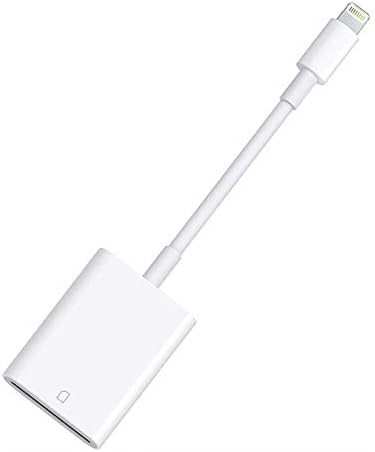 MFi Lightning to SD Card Reader for iPhone iPad Plug & Play Camera Adapter