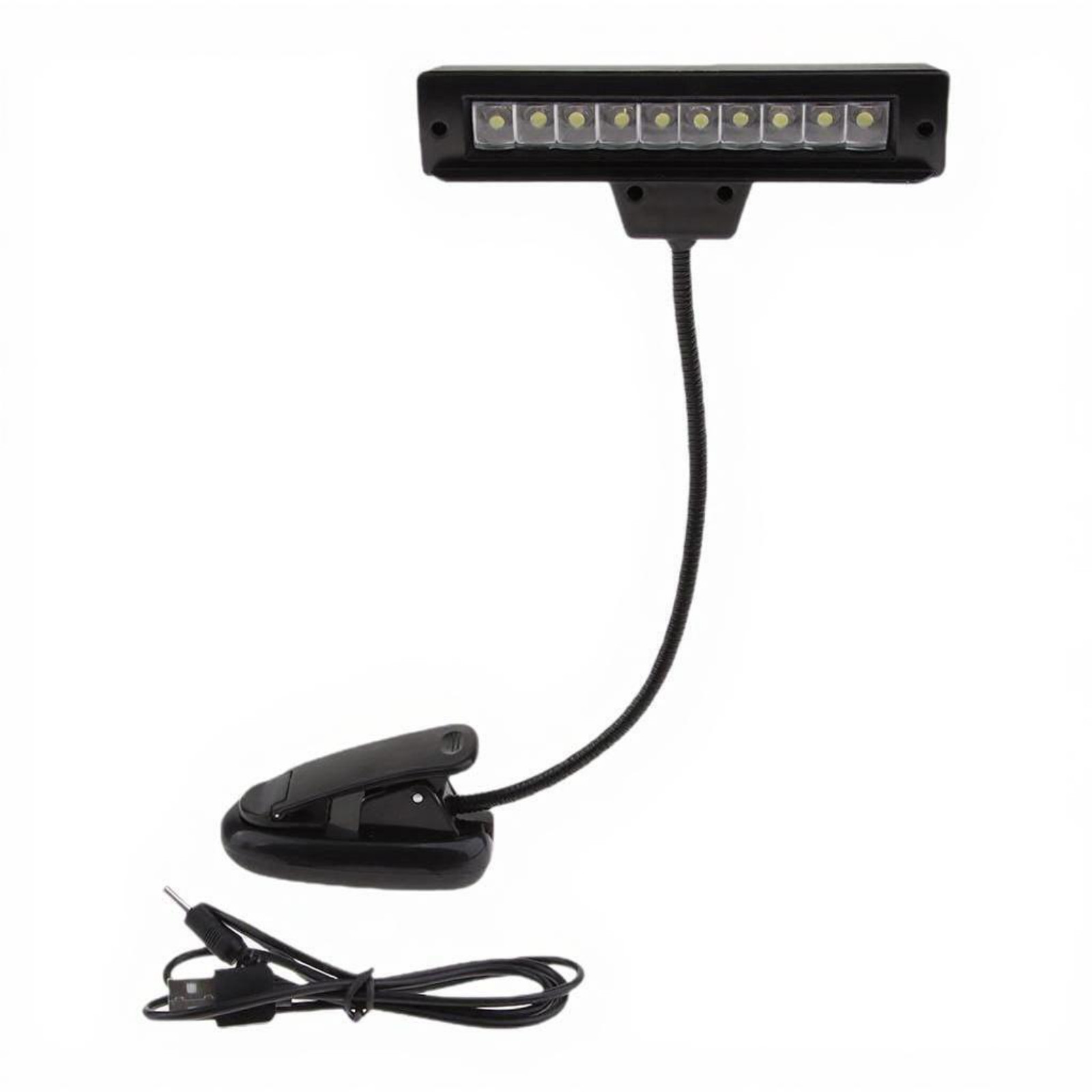 Rechargeable LED Music Reading Lamp USB Charging Cable Included Home Accessory