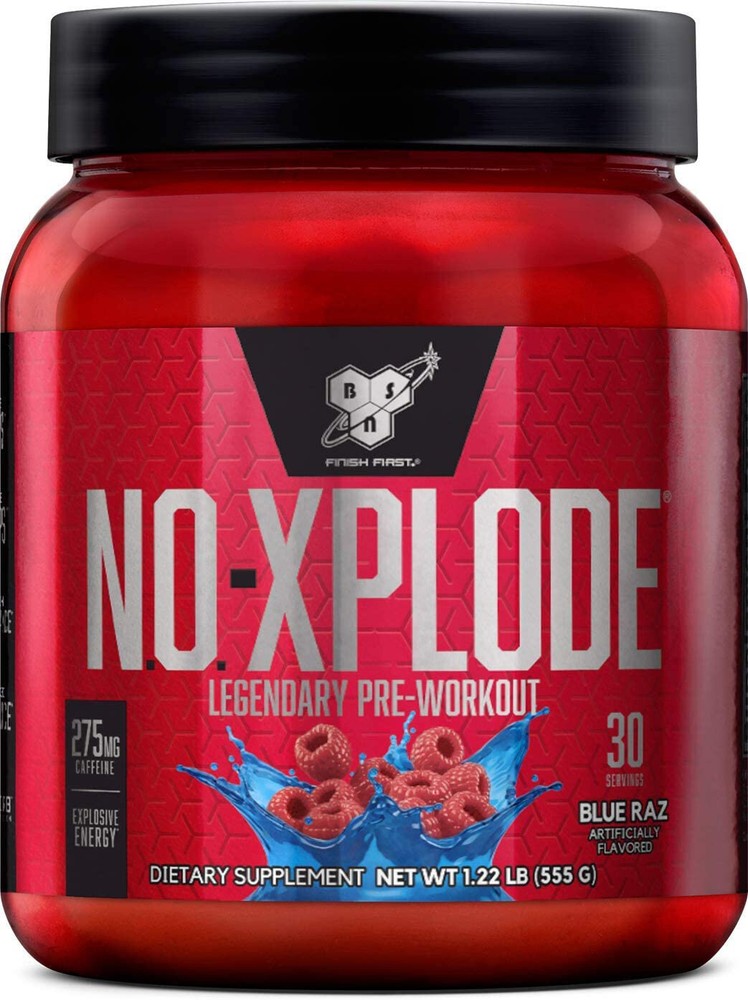 BSN NO XPLODE 3.3B BLUE RASPBERRY 1.22LB