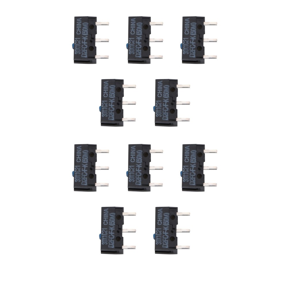 10Pcs Original Genuine Micro Switch For Omron D2FC-F-K(50m) D2FC-F-K Mouse g