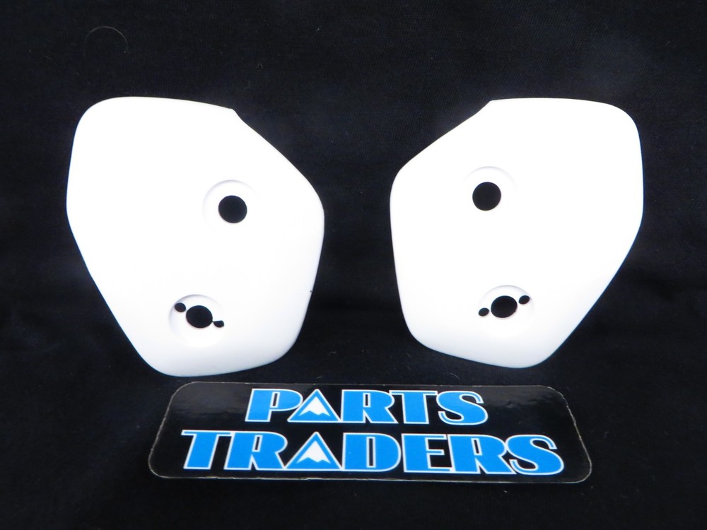 Arai Helmets Peak Shield Visor Pressure Plate Covers White TX-4 TX4
