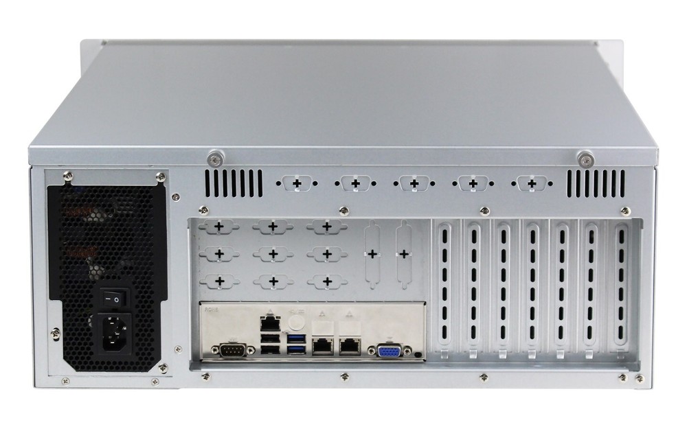 4u 2Byas Rack Mount 1.2mm SGCC Steel Stamping Industrial Computer Empty Case
