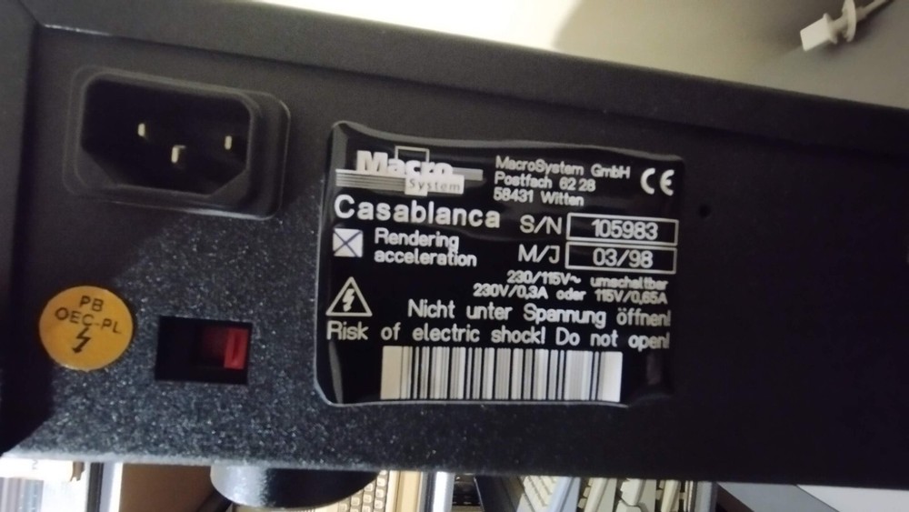 Vintage Macrosystem Casablanca Amiga Clone