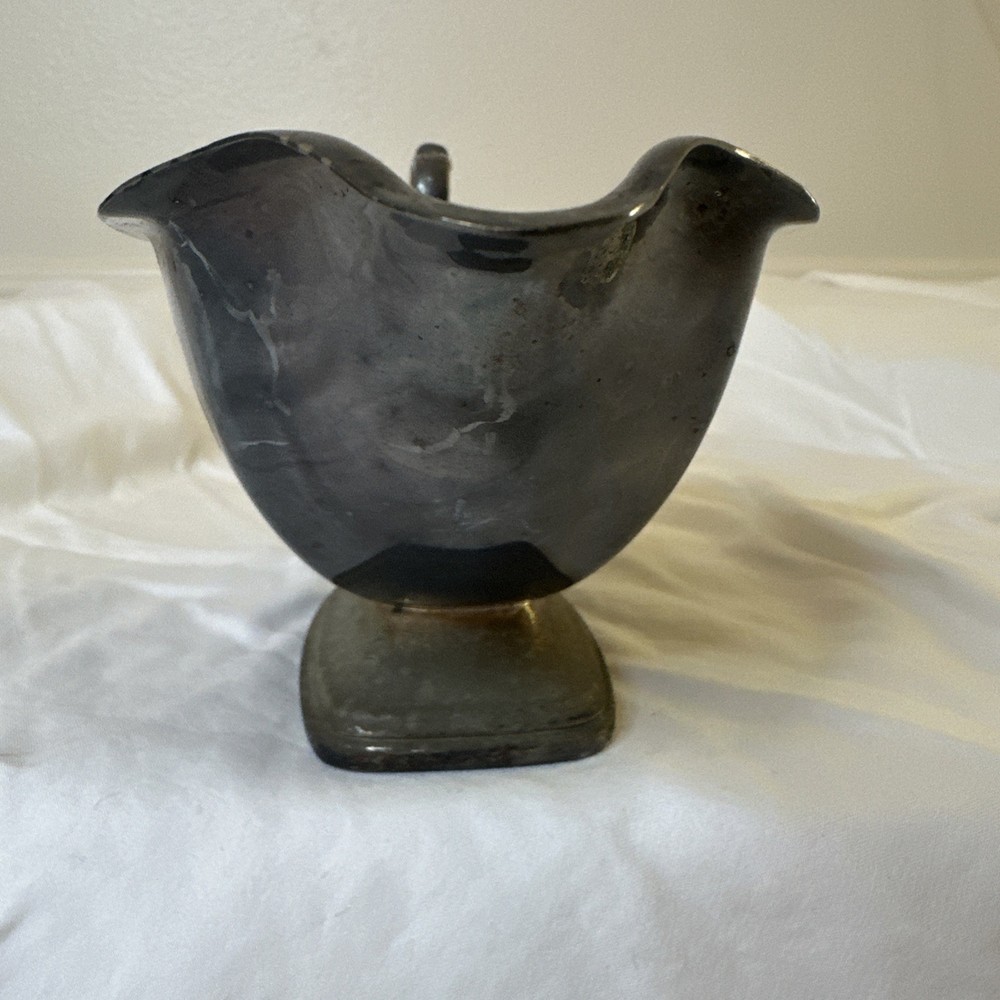 Vintage Silver Plated Gravy Boat