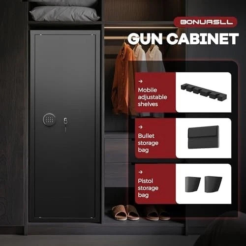 12-15 Gun Safe for Rifles Fireproof Gun Safe for Rifles and Pistols FREE SHIPPIG