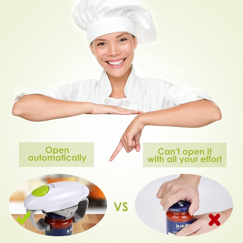 Automatic Jar Opener - Strong Stainless Steel