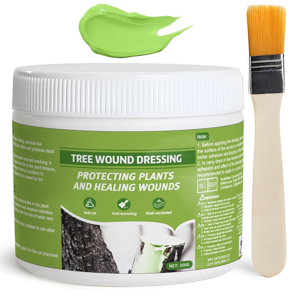 Ganbaro 300g Tree Wound Sealer, Pruning Sealer Dressing With...