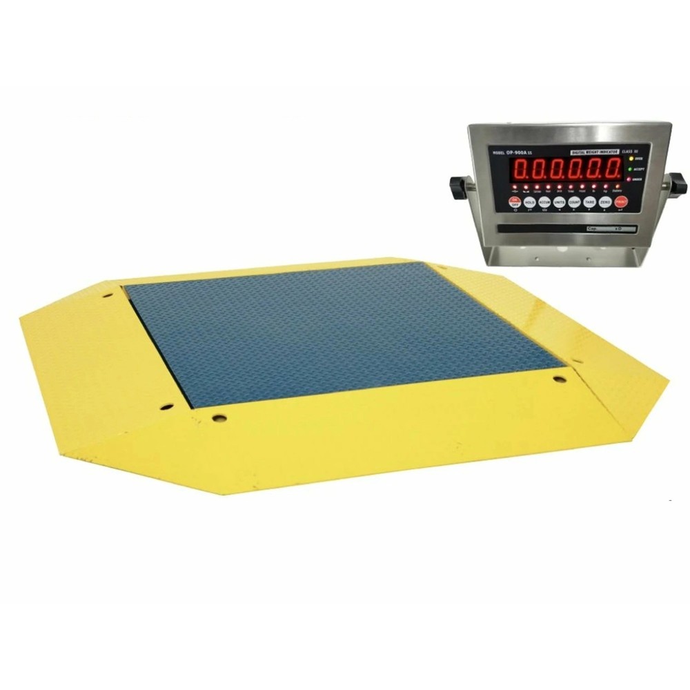 New Prime Scale PS-960-4x4 Low Profile 4' x 4' Pancake Scale