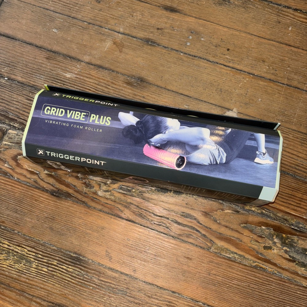 Trigger Point Grid Vibe Plus 4 Speed Vibrating Foam Roller - Orange
