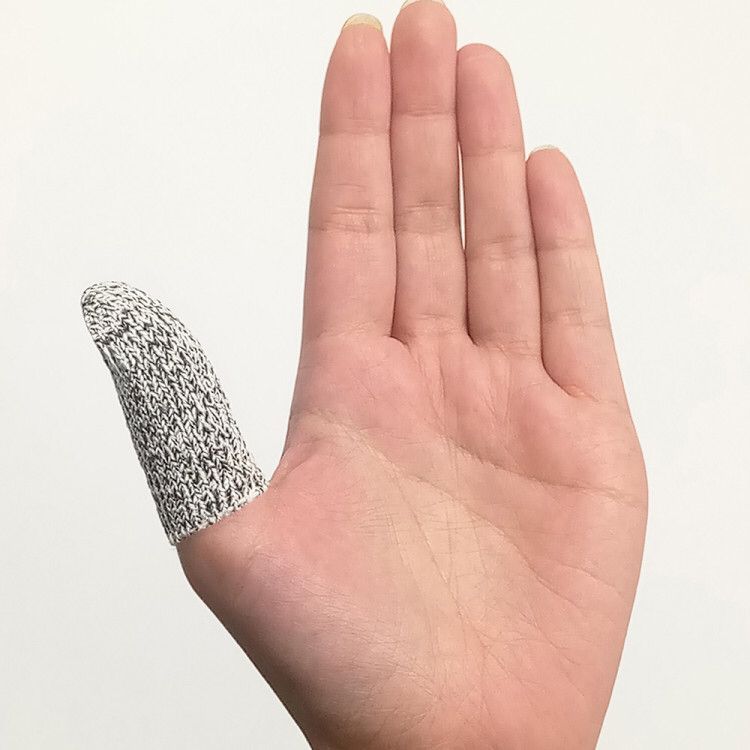 EvridWear Finger Thumb Cots Cut Resistant Protection Glove Safety 2 sizes 20PCS