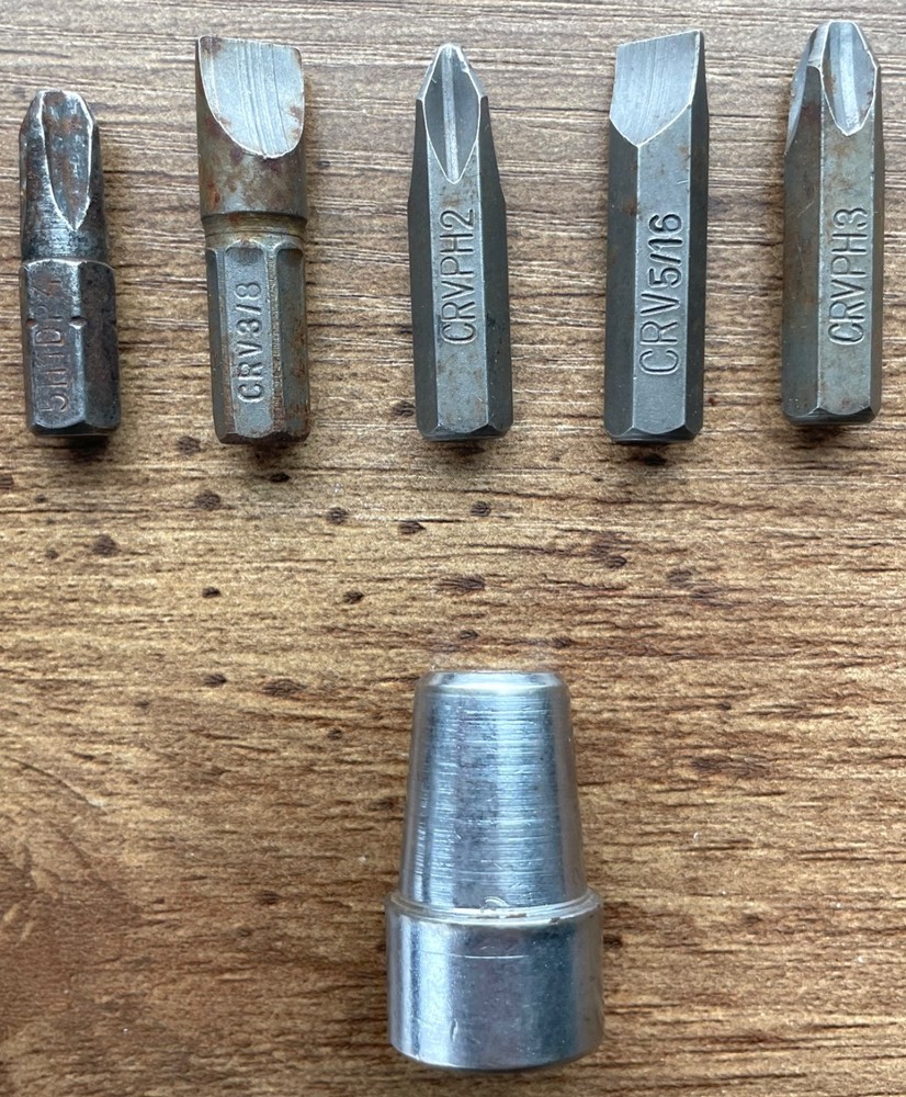 Vessel Impact Type Driver No.2500 Case And 4 Bits