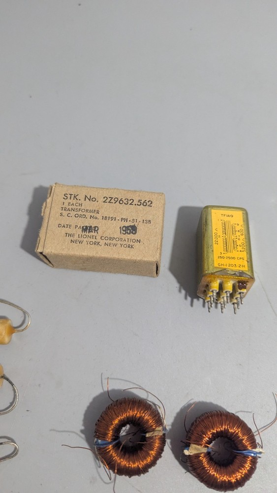 Lionel Transformer 7502, Ham Radio Component Kit