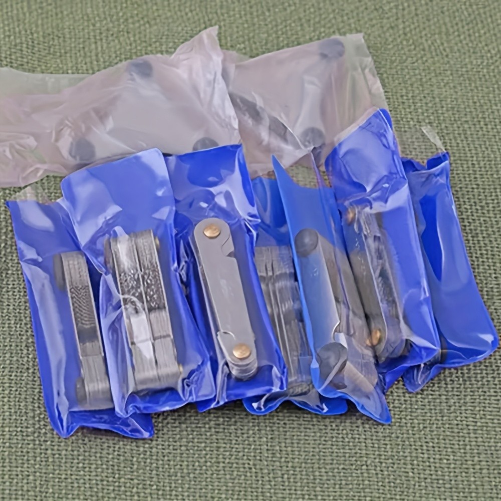 Multi-Size Thread Gauge - Metric & Imperial for Screw Thread Measurement（58pc）