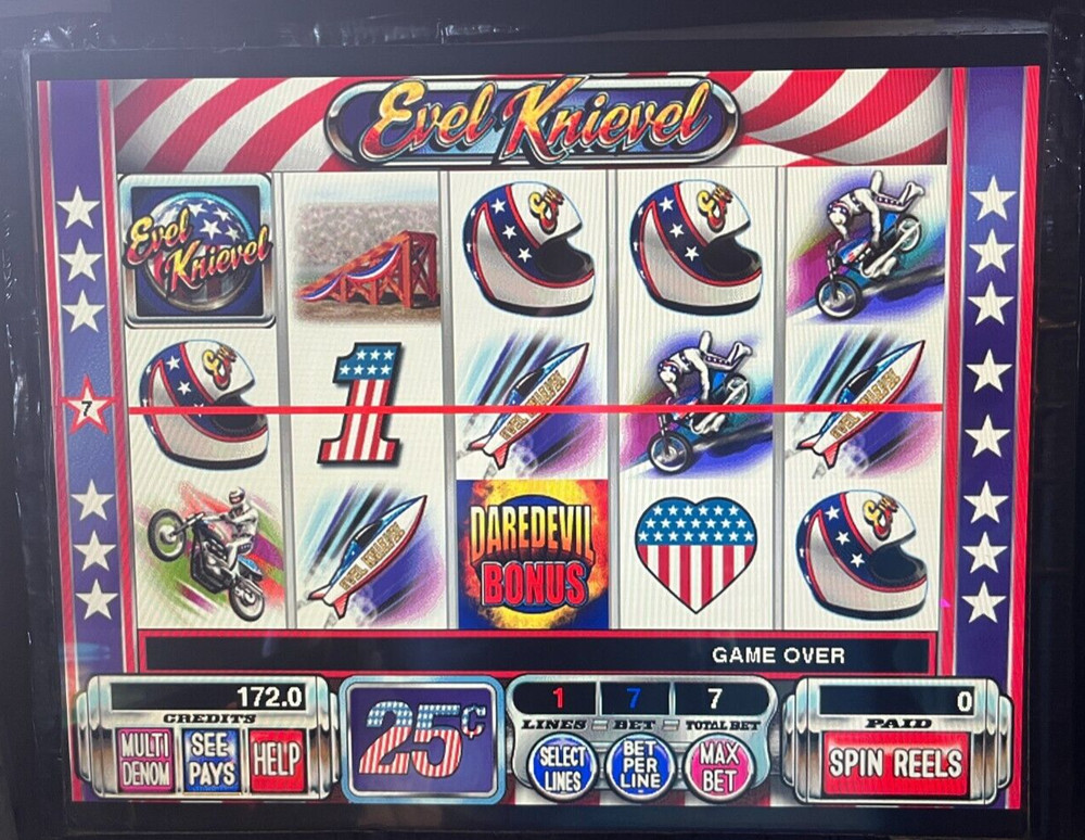 IGT I-GAME Evel Knievel Software