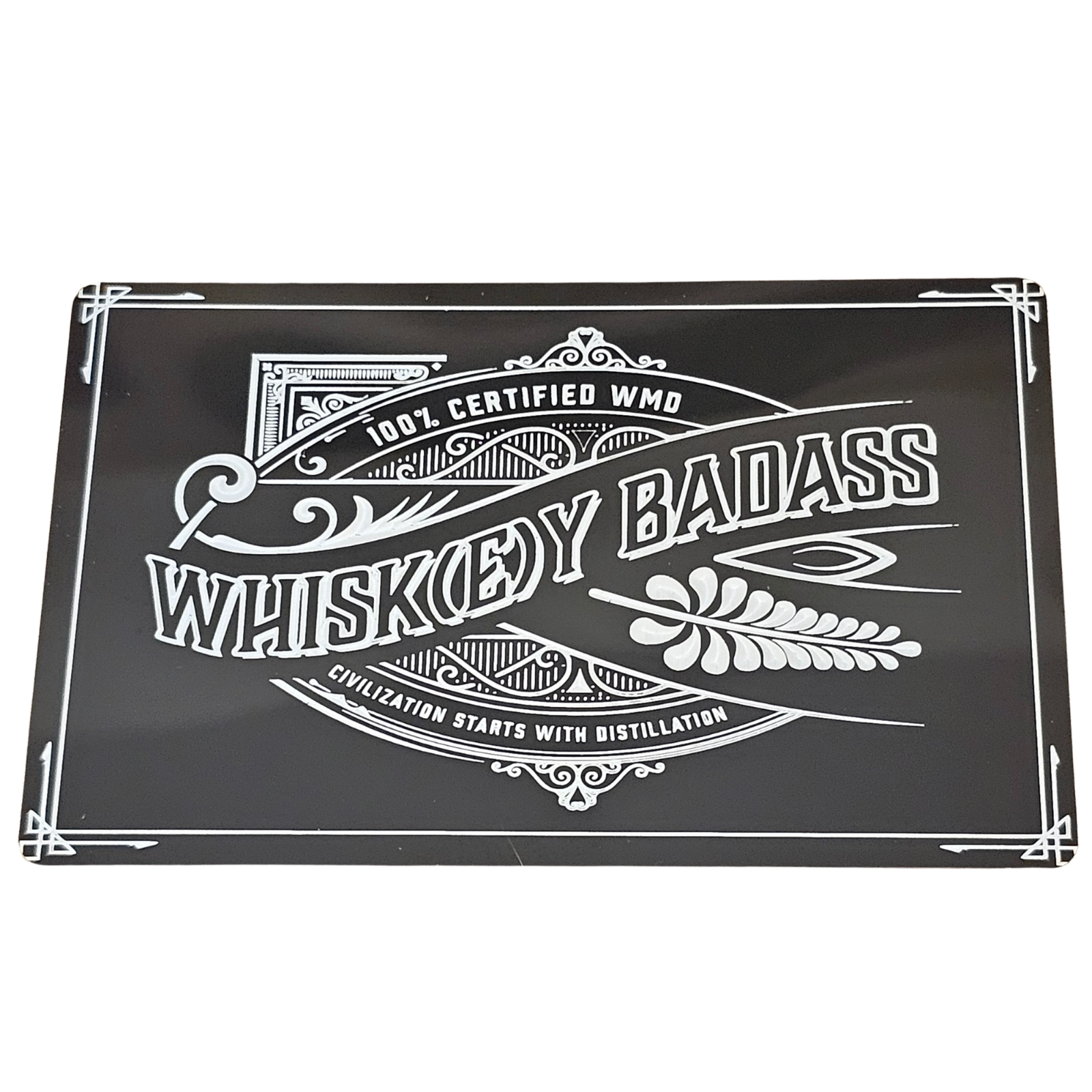 Custom Personalized Laser Engraved Metal Business Cards .20mm .45mm .80mm thick