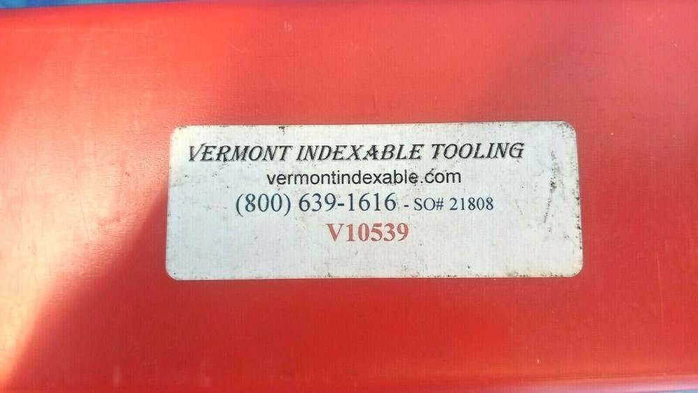 VERMONT INDEXABLE TOOLING V10539 TOOL HOLDER
