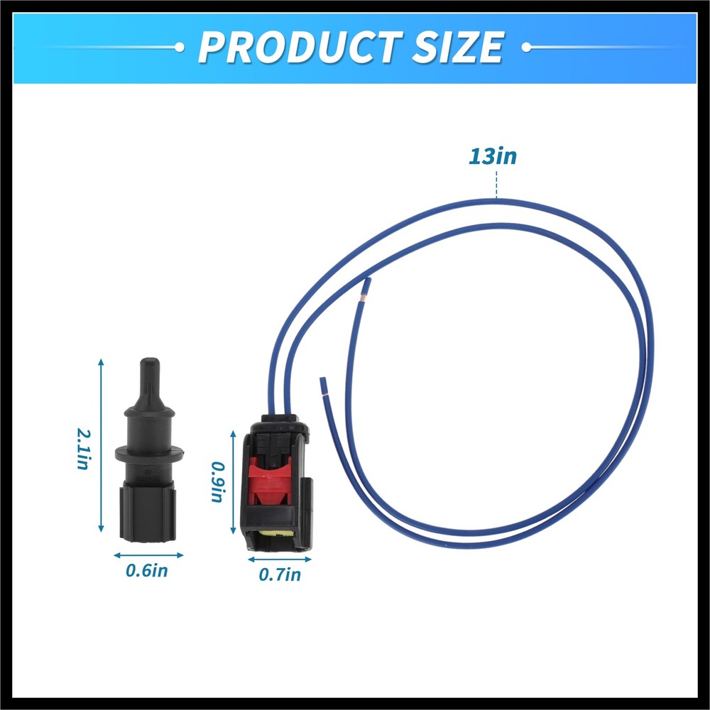 5293138AA Ambient Air Temperature Sensor with Connector Pigtail Plug