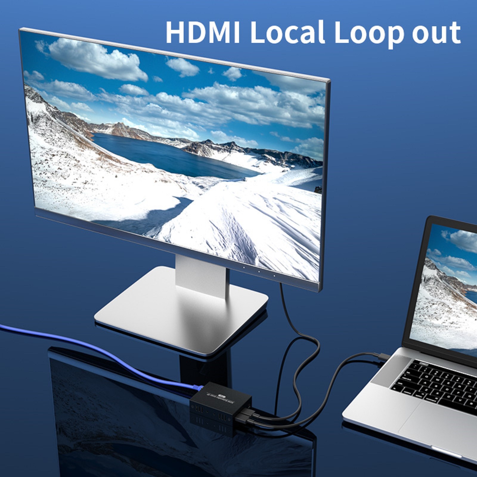 New 150M HDMI KVM Extender over IP Cat5e/6 Cable USB Extender for Mouse keyboard